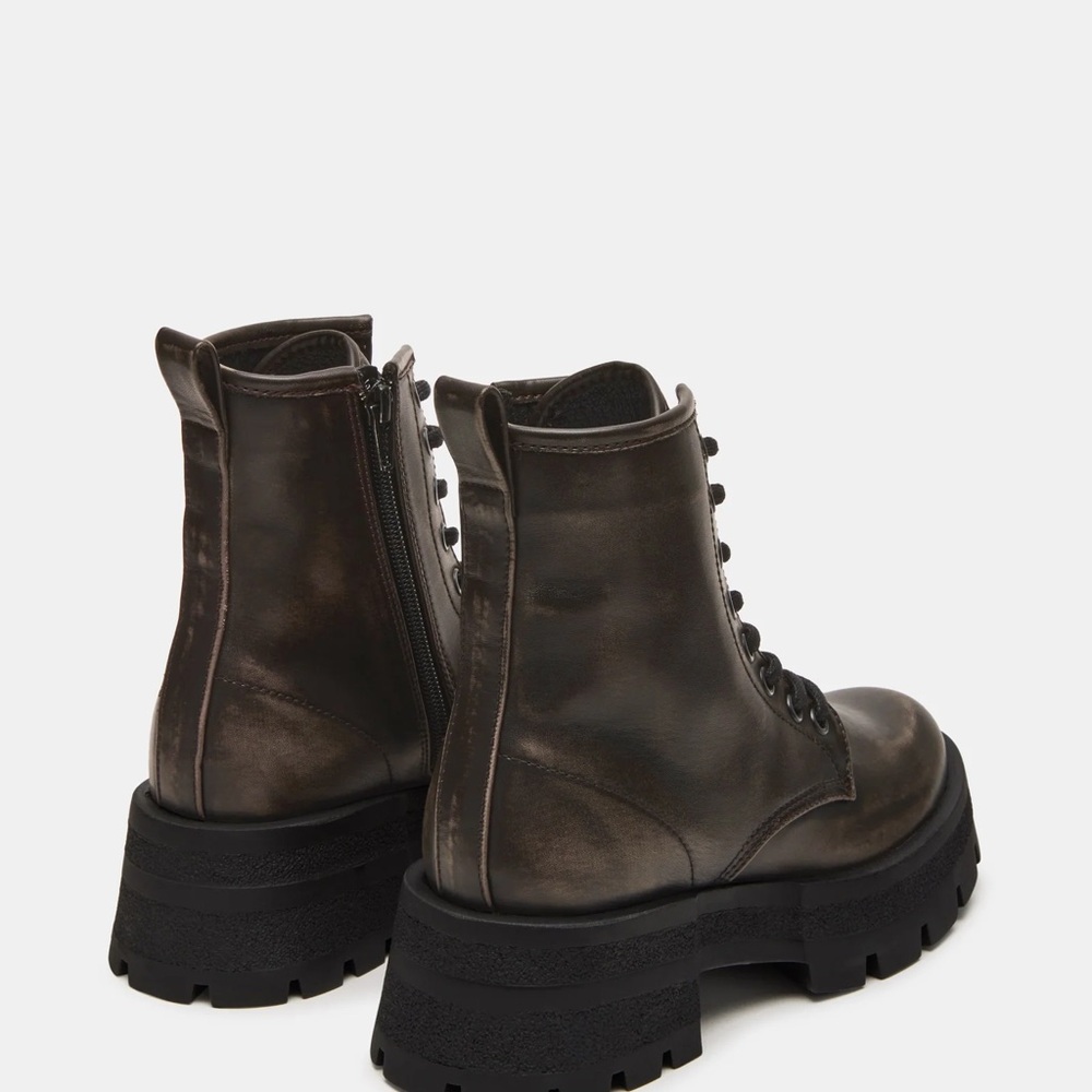 Steve Madden Rascal Combat Boots, Size 9 - Picture 4 of 12